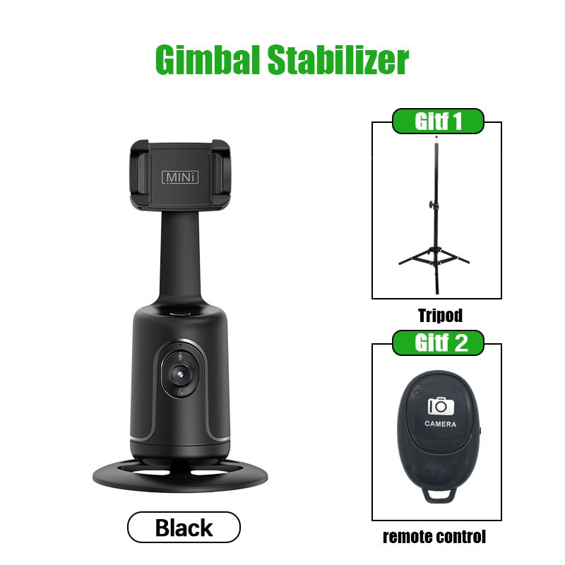 Auto Face Tracking Smart 360° for Smartphones Axcestories