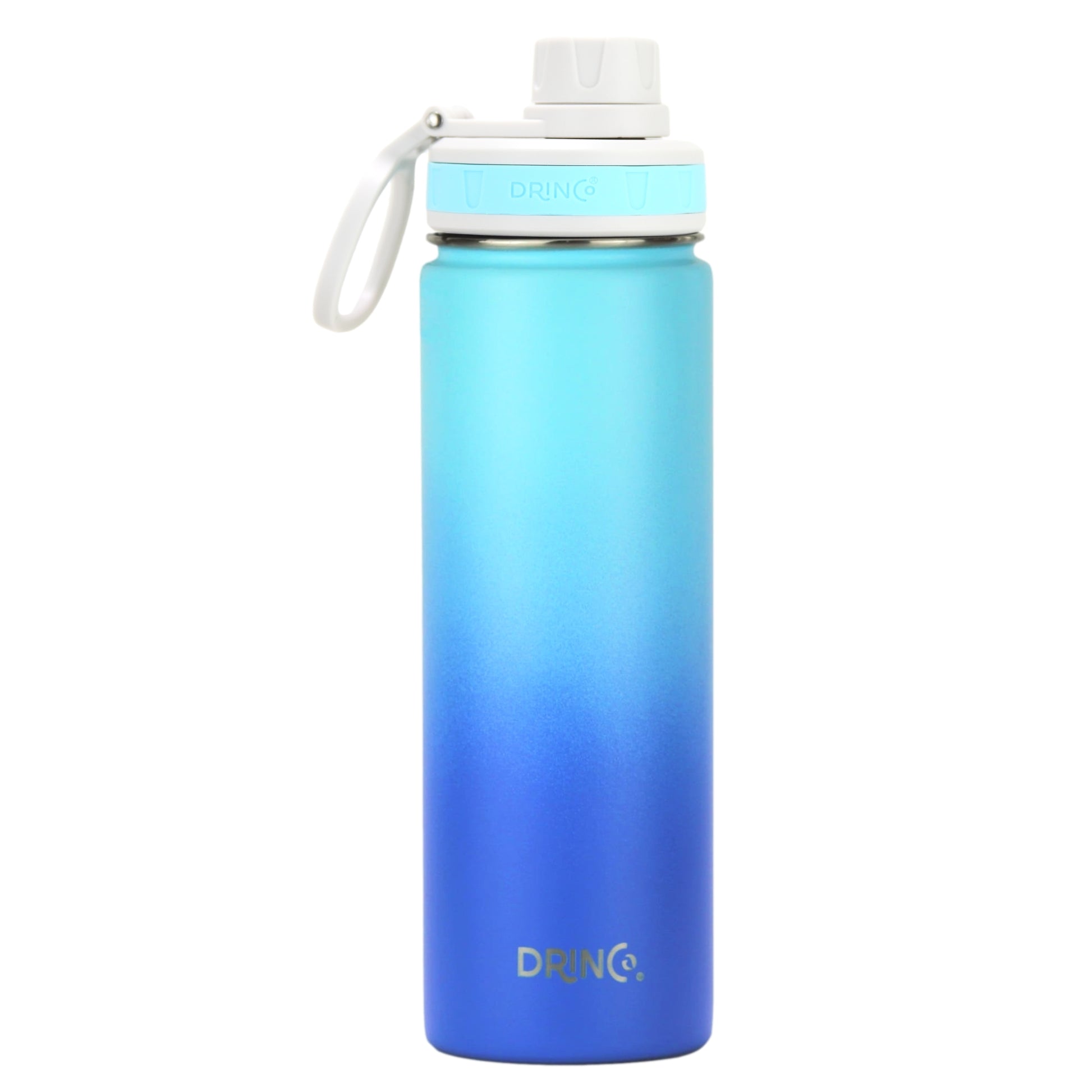 DRINCO® 22oz Stainless Steel Sport Water Bottle - Morning Sky Blue Axcestories