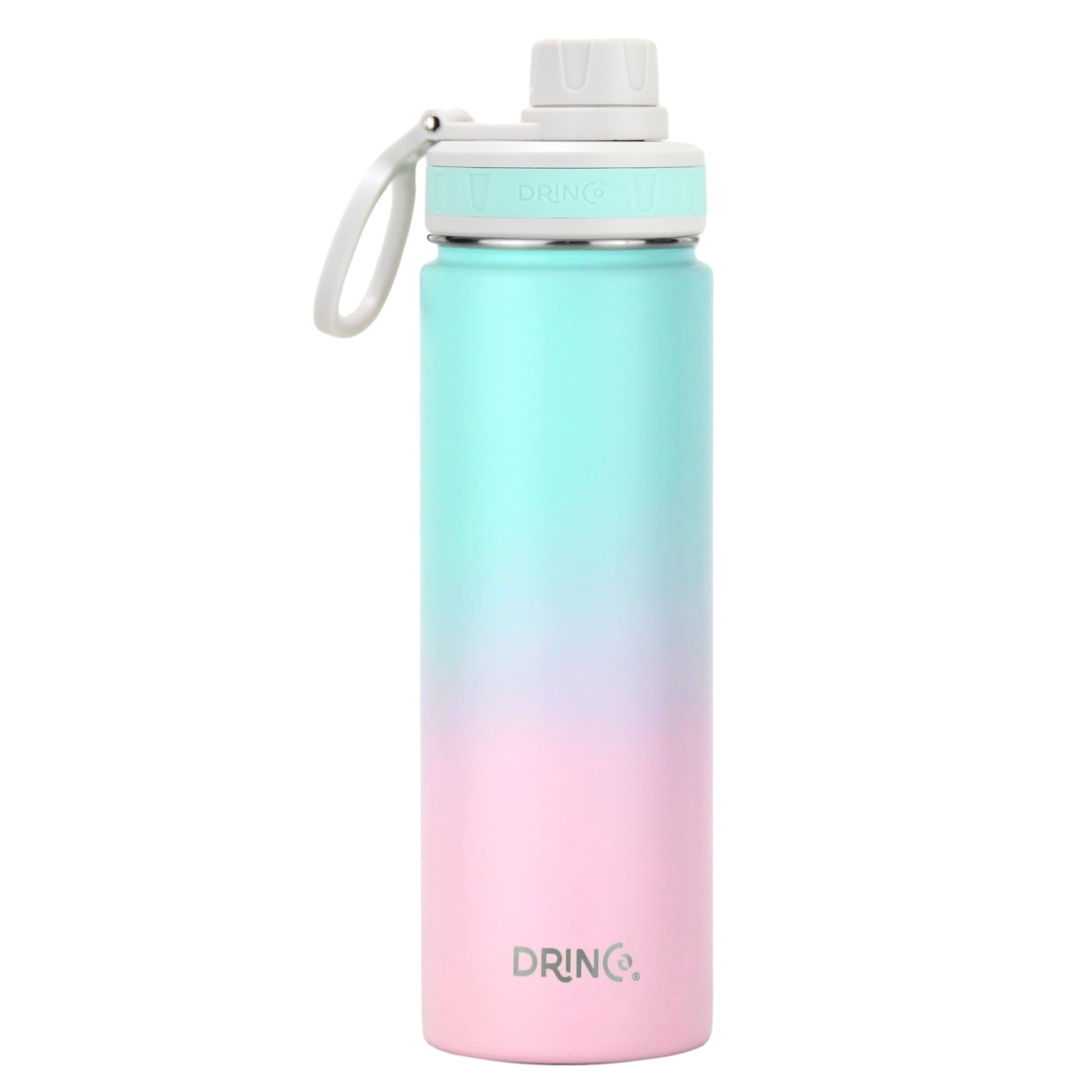 DRINCO® 22oz Stainless Steel Sport Water Bottle - Macaron Axcestories