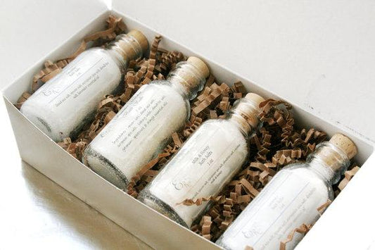 Bath Salt Gift, Spa Gift Set Axcestories