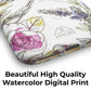MMORE Watercolor Design - Biodegradable Phone Case Axcestories