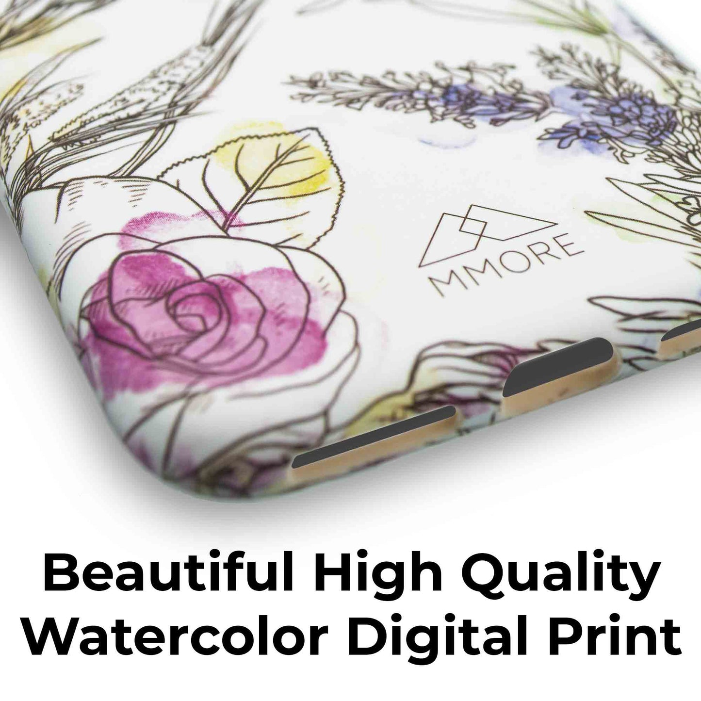MMORE Watercolor Design - Biodegradable Phone Case Axcestories
