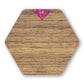 PERSONALIZED Wooden Coasters - American Walnut / Set of 4 Coasters Axcestories