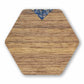 PERSONALIZED Wooden Coasters - American Walnut / Set of 4 Coasters Axcestories